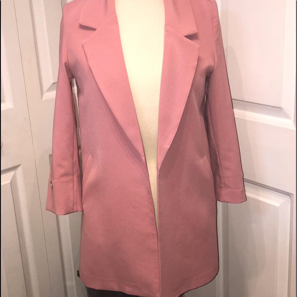 Blush Pink Blazer